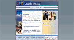 Desktop Screenshot of grouppricing.com