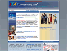 Tablet Screenshot of grouppricing.com